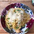 Chris Jacobs's cooksnap of when they made 10 minute carbonara.