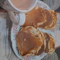 El cooksnap de Aylen Esperanza del Moral cuando hizo Tortitas americanas esponjosas para desayuno, merienda, etc.