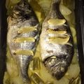 El cooksnap de Martha de la Rosa cuando hizo Dorada al horno.