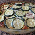 El cooksnap de roderic cuando hizo Pastel de calabacín en microondas.