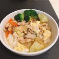 陳芝媛 的 【家常菜】煎蛋豬肉味噌湯 cooksnap