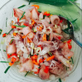 Cooksnap dari Amei untuk resep Cumi asin sambal matah