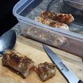 รูป Cooksnap ของ Baiyor Korkam เมื่อเขาทำ สันในไก่ม้วนไส้ผัก(อบไมโครเวฟ)