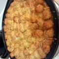 Shay's cooksnap of when they made Tator Tot Casserole.
