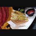 anjli Vahitra का कुकस्नैप जब उन्होंने पनीर सैंडविच (Paneer sandwich recipe in hindi) बनाया था।