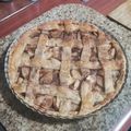 El cooksnap de Jojo cuando hizo Apple pie (tarta de manzana).