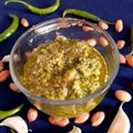 Tânvi Vârshnêy का कुकस्नैप जब उन्होंने महाराष्ट्रीयन ठेचा चटनी(Maharashtrian thecha chutney recipe in Hindi) बनाया था।