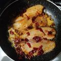 El cooksnap de mariana cornu cuando hizo Filete de Pescado al Ajillo.