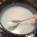El cooksnap de Ivana...... cuando hizo Salsa Blanca o Bechamel Light.