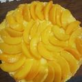 El cooksnap de Pamela Valenzuela cuando hizo Tartaleta de Durazno.