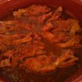 El cooksnap de acorro53@gmail.com cuando hizo Manitas de cerdo en salsa con cerveza.