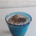 El cooksnap de Naty Gonzalez cuando hizo Frappé ideal para el verano (rinde 2 vasos).