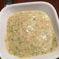 Triana Mae White's cooksnap of when they made Broccoli Cheese Soup.