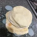 El cooksnap de miriortega2 cuando hizo Pan Árabe (PITA).