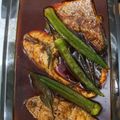 Cooksnap Nor Zahida Aini semasa beliau membuat Asam Pedas Ikan Tenggiri.