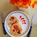 Mukti Bhargava का कुकस्नैप जब उन्होंने रवा पैन केक (rava pancake recipe in Hindi) बनाया था।