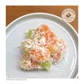Cooksnap dari Geriatrics untuk resep Singkong Kukus Pelangi (cenil singkong/ongol2/sentiling ceria)