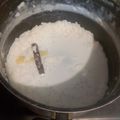 El cooksnap de Valeria cuando hizo Arroz con leche.