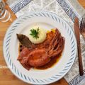 Cooksnap από Zoe Tsomaka στη συνταγή "Μεθυσμένο" θράψαλο ή καλαμάρι με μουστάρδα