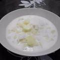 El cooksnap de Mari Carmen cuando hizo Gazpachuelo malagueño.
