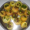 Vaishu Aadhira's cooksnap of when they made பானி பூரி(pani poori recipe in tamil).