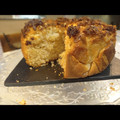 El cooksnap de Anybake cuando hizo Pastel con cobertura de coco y leche condensada.
