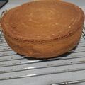 El cooksnap de Piqui cuando hizo Torta exquisita del tamaño de la lata de dulce.