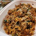 Cooksnap dari Rosalina Sulistyotuti untuk resep Ayam Suwir Kemangi Bumbu Bali