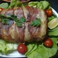 El cooksnap de Liliana Sotelo cuando hizo Rollo de carne.