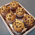 Cooksnap από Ευδοκία στη συνταγή Chocolate Chip Muffins 🥧🍫
