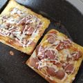 Cooksnap shaliza sharif semasa beliau membuat Mini Pizza(Roti Gardenia).