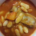 El cooksnap de raquel cuando hizo Alubias con calabaza.