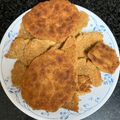El cooksnap de Lucila cuando hizo Milanesa garbanzos.