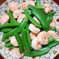 庭秀 的 蝦仁炒豌豆佐紅蘿蔔 cooksnap
