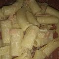 El cooksnap de Lucrecia Godoy cuando hizo Fideos rápidos con jamón y queso.