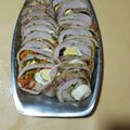 El cooksnap de Silvia Espinosa cuando hizo Matambre arrollado de ternera.