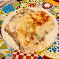 El cooksnap de Alberto Simon cuando hizo Canelones de setas.