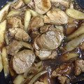 El cooksnap de luis azcona cuando hizo Solomillo con peras y miel.
