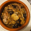 El cooksnap de Elisa Perez cuando hizo Conejo a la cerveza con setas.