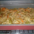 El cooksnap de Abraham Orejon Ruiz cuando hizo Merluza al horno con setas.