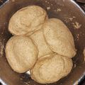 El cooksnap de Jose Barreto cuando hizo Pre pizza casera integral.
