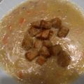 Cooksnap από Σόφη στη συνταγή Βελουτέ γλυκοπατάτας και μπέικον με χειροποίητο κρουτόν #σούπα