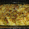 El cooksnap de Juan Manuel Acosta cuando hizo Macarrones gratinados con jamón y verdura.