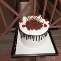 Eliza Beth's cooksnap of when they made Black forest cake.