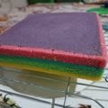 Cooksnap dari Rifa rinkaro untuk resep Rainbow Cake Kukus Ny. Liem