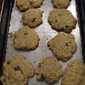 El cooksnap de Noelia Ponzo cuando hizo Galleta de avena con chispas de chocolate.