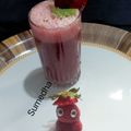 Sumedha Joshi's cooksnap of when they made सब्जा स्ट्रॉबेरी माॅकटेल (sabja strawberry mocktail recipe in marathi).