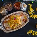 Parul Patel's cooksnap of when they made મોહનથાળ (Mohanthal Recipe In Gujarati).