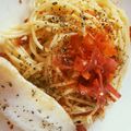 Val's Cooking Book's cooksnap of when they made Bacon Spaghetti Aglio Olio.