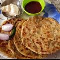 Itikona Banerjee's cooksnap of when they made পাঞ্জাবি লাচ্ছা আলু পরোটা (punjabi laccha alu paratha recipe in bengali).